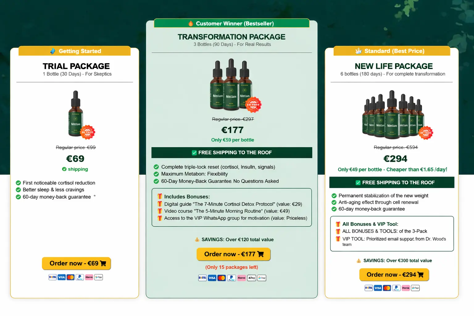KetoSana 6 bottles